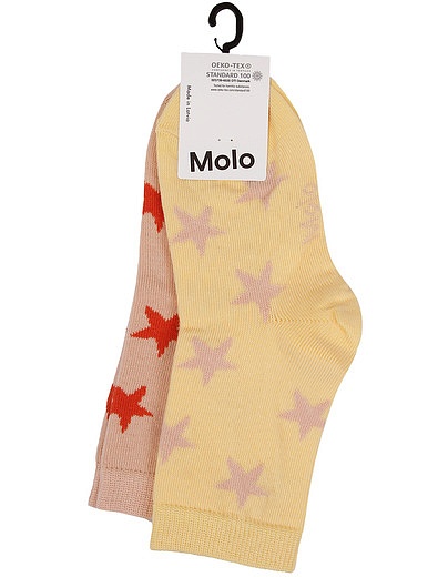 Носки со звёздами 2 шт MOLO - 1534509270637 - Фото 1