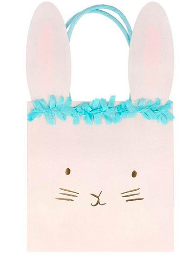 Пакеты для подарков "Кролики" 6 шт. Meri Meri - 6584520171197 - Фото 9