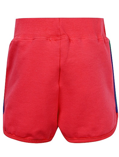 Красные шорты с принтом логотипа MAELIE - 1411309971974 - Фото 3