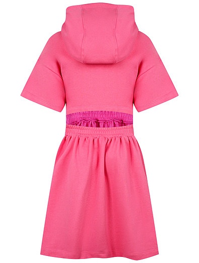 Розовое платье с капюшоном Fendi - 1054609272954 - Фото 3
