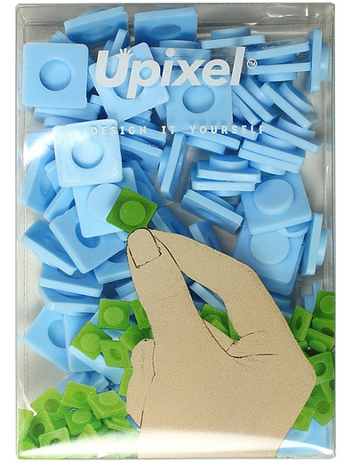 Голубые большие пиксели Upixel - 0534528180062 - Фото 1