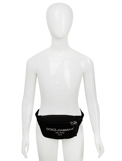 Поясная сумка с принтом логотипа Dolce & Gabbana - 1201128070022 - Фото 4