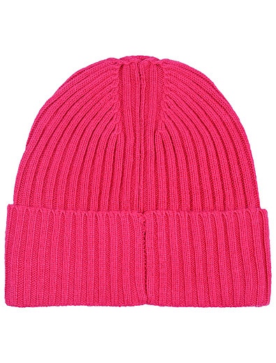 Розовая шапка в рубчик MOLO - 1354509182187 - Фото 4
