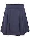 Синяя юбка с добавлением шерсти - 1041409980189