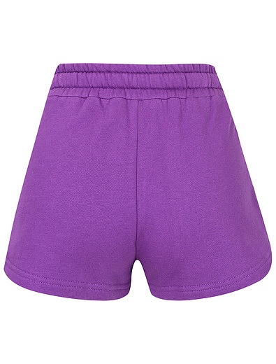 Фиолетовые шорты из хлопка Dolce & Gabbana - 1414509412834 - Фото 2
