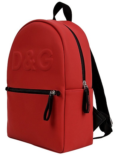 Рюкзак с лого нанесенный методом горячего тиснения Dolce & Gabbana - 1504528080401 - Фото 5