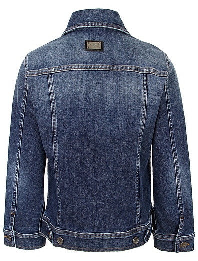 Джинсовая куртка с добавлением эластана Dolce & Gabbana - 1074519370762 - Фото 2