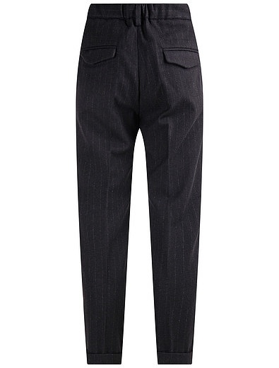 Черные брюки в полоску Antony Morato - 1084519184214 - Фото 2