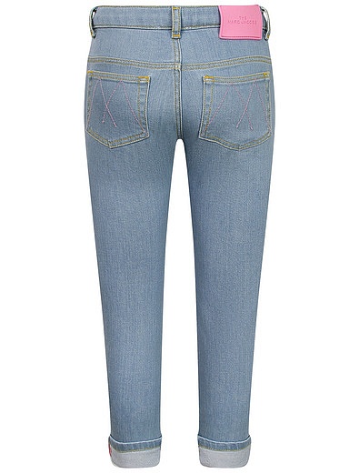 Голубые джинсы с нашивкой Marc Jacobs - 1164509172114 - Фото 3