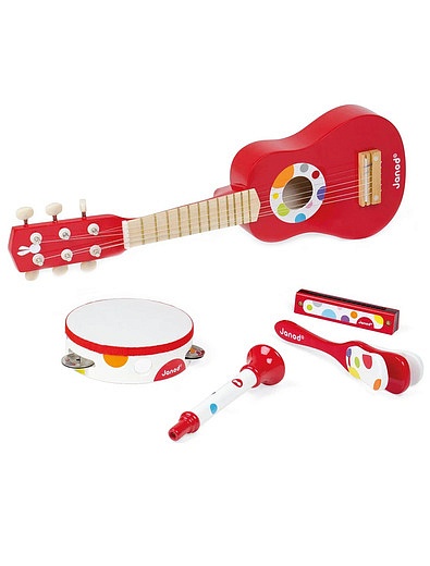 Набор музыкальных инструментов с гитарой JANOD - 7134529272532 - Фото 1