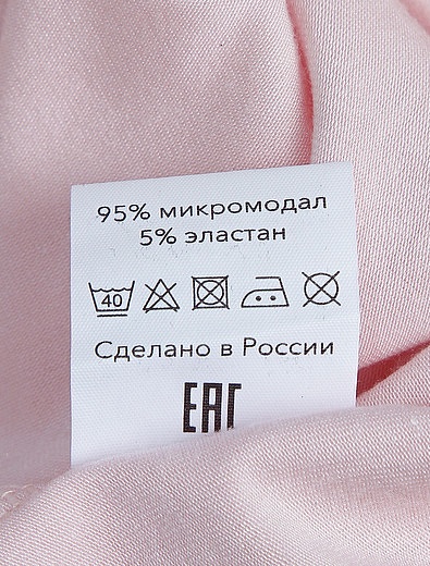 Розовая ночная рубашка с кружевными вставками Sognatori - 3342609980008 - Фото 4