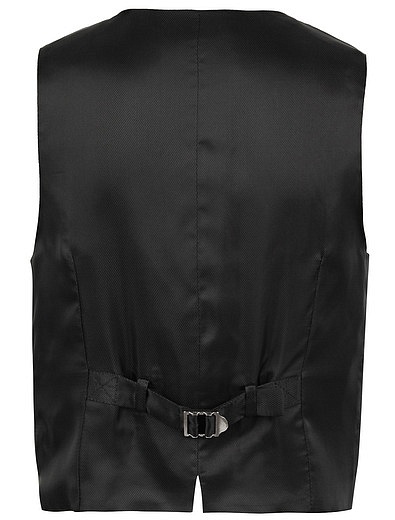 Жилет черный классический Dolce & Gabbana - 1061119880050 - Фото 3