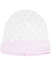 Белая шапочка в розовый горошек - 1353709770064