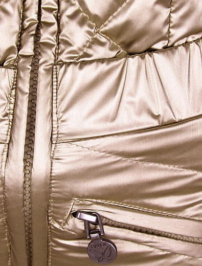 Золотые утепленные брюки NAUMI - 1600109880078 - Фото 2