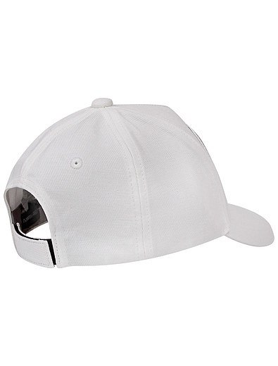 Белая кепка с логотипом EMPORIO ARMANI - 1184519170443 - Фото 5