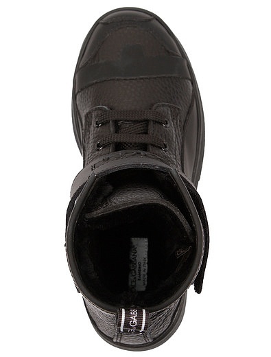 Черные зимние Ботинки Dolce & Gabbana - 2034519181989 - Фото 4