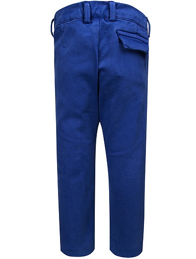 Синие брюки Fendi - 1081419780263 - Фото 3