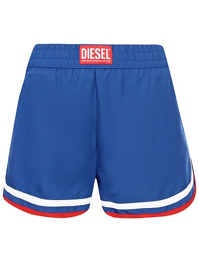 Пляжные шорты с контрастным кантом Diesel - 4104519370794 - Фото 1
