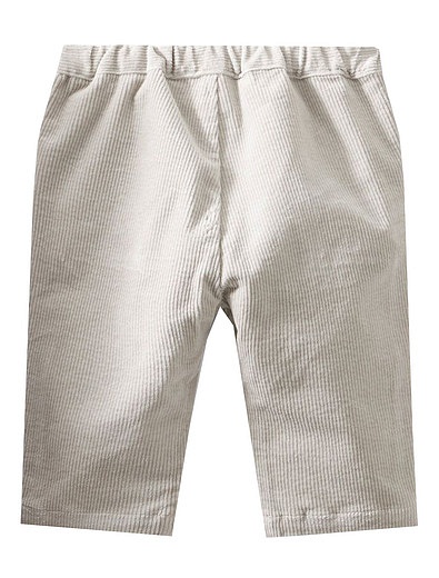 Кремовые вельветовые брюки Bonpoint - 1084509185030 - Фото 2