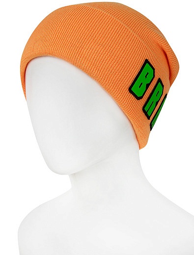 Оранжевая шапка с нашивкой BRR Regina - 1354529180484 - Фото 3