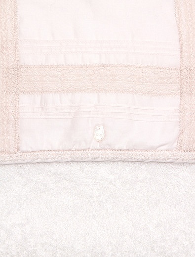 Хлопковое полотенце с поплиновым уголком Dior - 3331208780119 - Фото 2