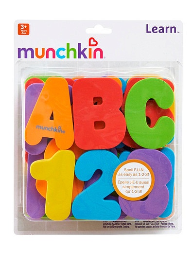 Игровой набор для ванны буквы и цифры Munchkin - 7134529281190 - Фото 6