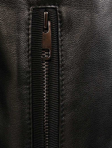 кожаная Куртка c капюшоном Dolce & Gabbana - 1071118880012 - Фото 2