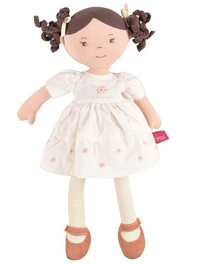 Кукла в кремовом платье 42 см  - 7114509180019 - Фото 1