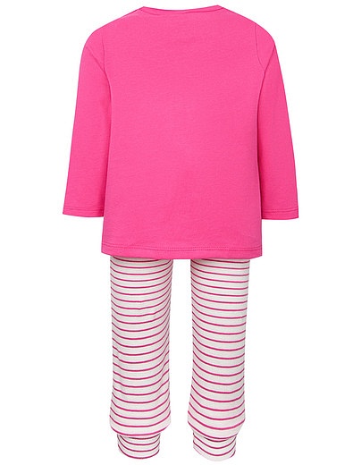 Розовая хлопковая пижама Sanetta - 0212609980236 - Фото 2
