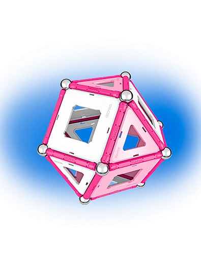 Магнитный конструктор Pink GEOMAG - 7132629980074 - Фото 4