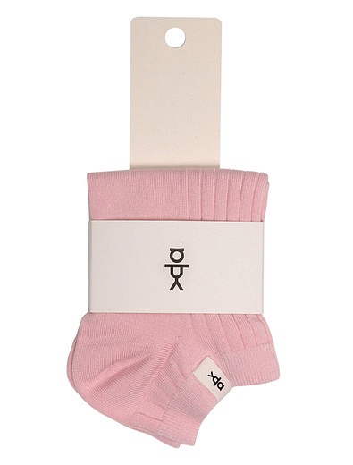Короткие розовые носки YULA - 1534500370152 - Фото 1