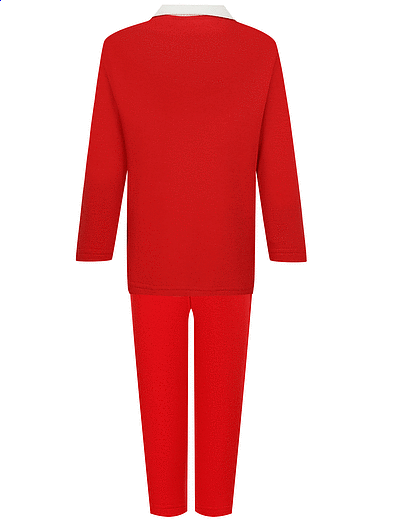 новогодняя Пижама с вышивкой Tony Tots - 0214529280526 - Фото 4