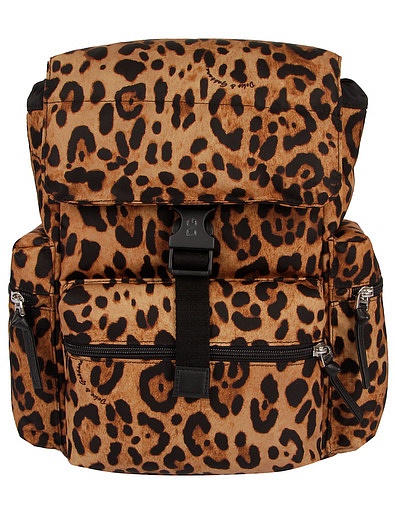 Леопардовый рюкзак Dolce & Gabbana - 1504508180237 - Фото 1