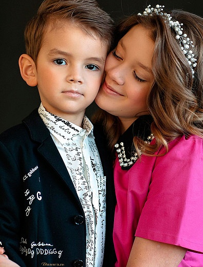 Однобортный пиджак с вышивкой Dolce & Gabbana - 1334519081588 - Фото 4