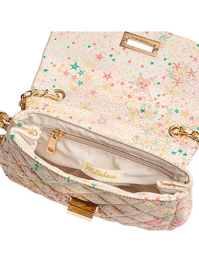Стёганая сумка со звёздочками Milledeux - 1204500370147 - Фото 4