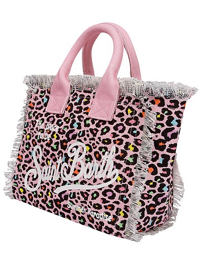 пляжная сумка с леопардовым принтом MC2 Saint Barth - 4134508270057 - Фото 2