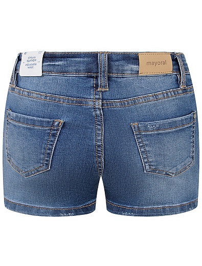 короткие джинсовые Шорты с эластаном Mayoral - 1414529170387 - Фото 2