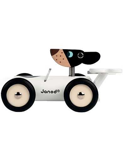 Каталка-машинка для малышей "Бернард" JANOD - 7134529272334 - Фото 2