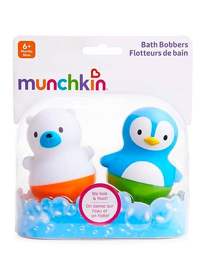 Игрушка для ванны медвежонок и пингвин Munchkin - 7134529273058 - Фото 2