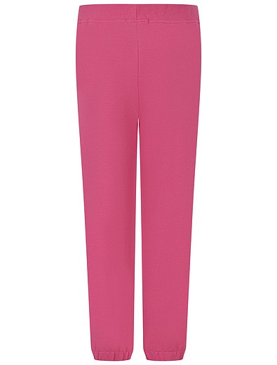 Розовые спортивные брюки с добавлением эластана Pinko - 4244509370714 - Фото 2