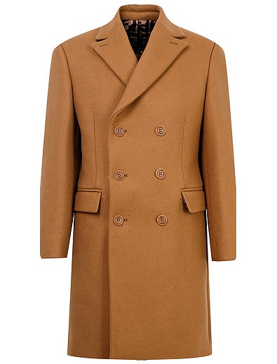 коричневое классическое Пальто Fendi - 1121819980273 - Фото 1