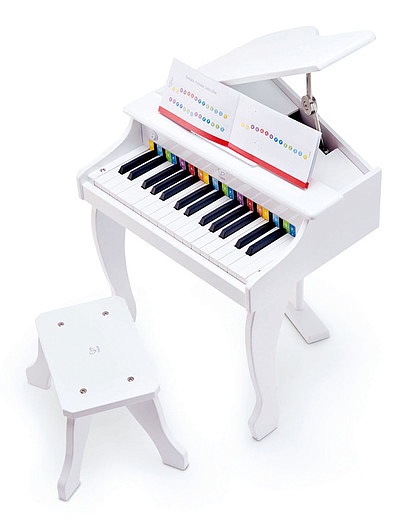 Музыкальная игрушка Белый Рояль Hape - 7134529271740 - Фото 1