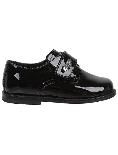 Черные лакированные ботинки на липучках Missouri - 2034519081036 - Фото 2