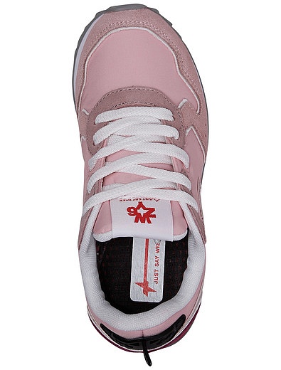 Розовые кроссовки W6YZ - 2104509170542 - Фото 4