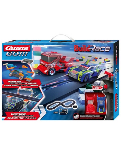 Гоночный трек Carrera Go!!! &quot;Build 'n Race&quot; CARRERA - 7134519280264 - Фото 1