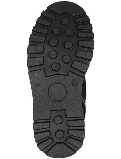 Черные ботинки-мартинсы с нашивкой логотипа Dolce & Gabbana - 2031119980929 - Фото 5