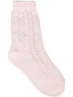 Розовые ажурные носки - 1532609670166