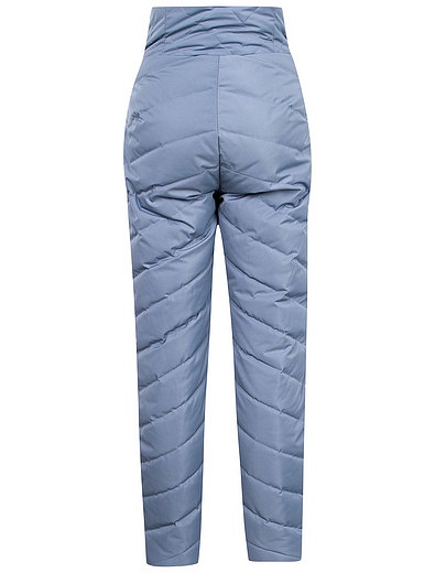Голубые утепленные брюки NAUMI - 1601509980030 - Фото 3