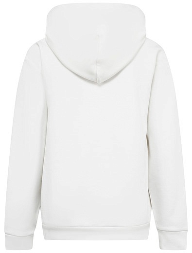 Белое худи с логотипом Dolce & Gabbana - 0094519281654 - Фото 6