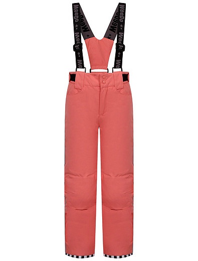 розовые утепленные брюки WeeDo - 1604509181407 - Фото 1